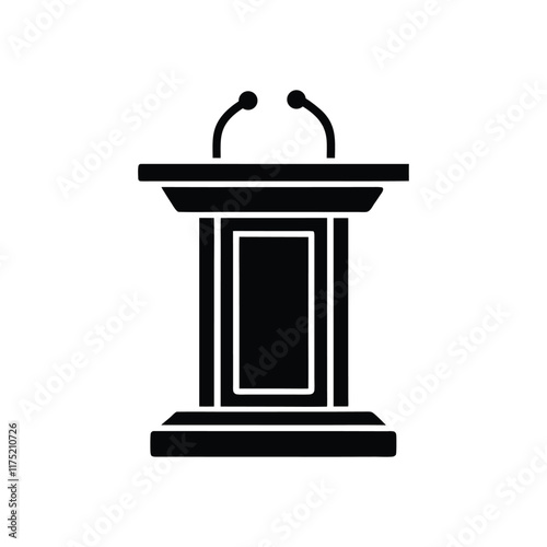 minimalist-icon-vector-image-of-speaking-services.eps