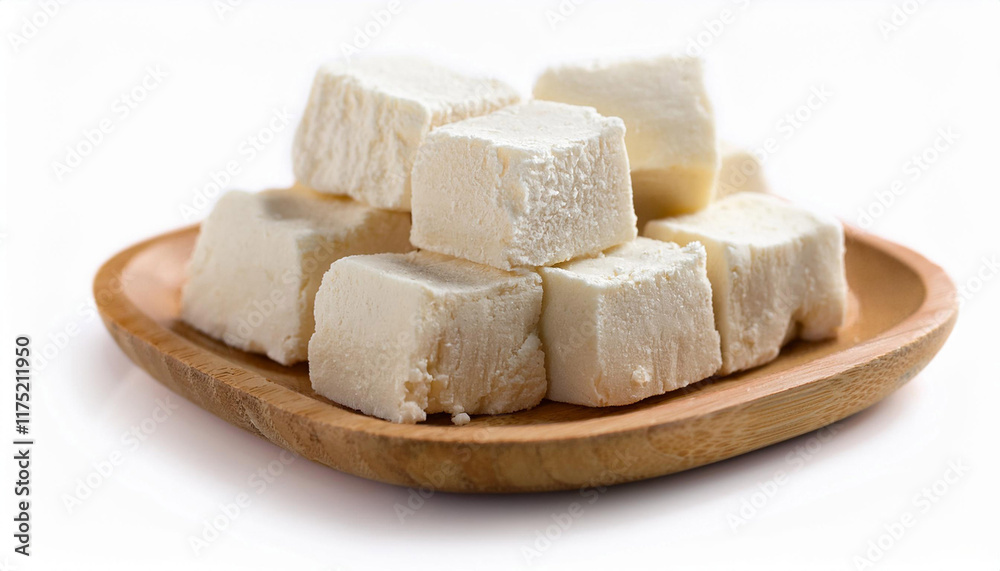 milk powder barfi also referred to as mava burfi isolated on white background milk powder barfi also referred to as mava burfi isolated on white background