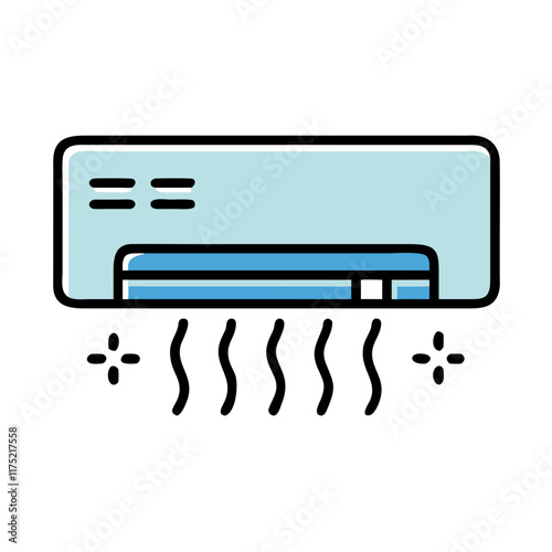air conditioner icon design