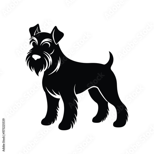 schnauzer dog 01.eps