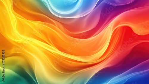 A colorful abstract background with swirling patterns of different colors