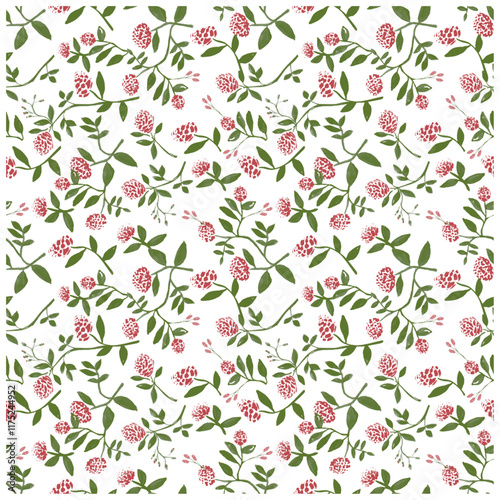 Seamless floral pattern  design 