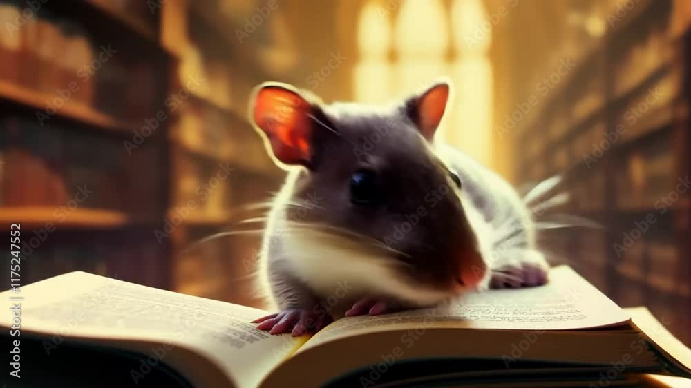 leseratte lesen bibliothek ratte buch bucherrei bookworm read book library rat mouse learn teaching school elementary school bookworm bookshop novel history study study schooling reading glasses