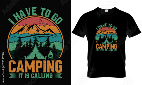Men's Camping T-Shirts, Funny Camp Tees for Guys Cool Shirts for Outdoor Camping, Funny Sarcastic Camping Graphic for Campers T-Shirt.ai