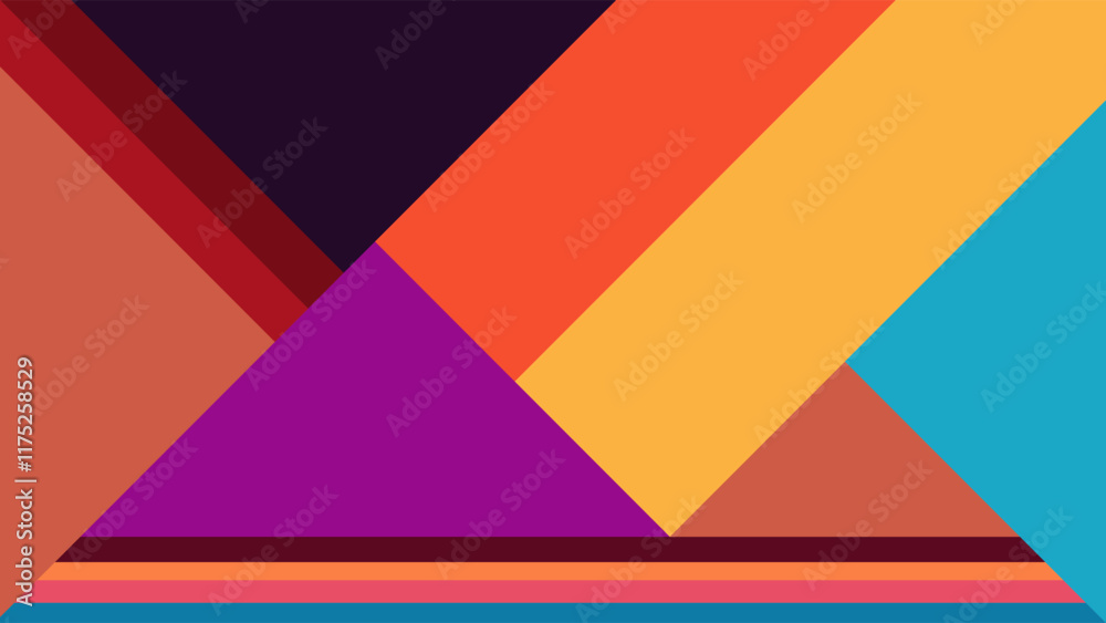 ABSTRACT BACKGROUND WITH GEOMETRIC SHAPES FLAT COLOR DESIGN VECTOR TEMPLATE FOR WALLPAPER, COVER DESIGN ABSTRACT BACKGROUND WITH GEOMETRIC SHAPES FLAT COLOR DESIGN VECTOR TEMPLATE FOR WALLPAPER, COVER DESIGN