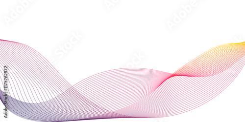 Explore the potential decentralized finance, Explore the potential decentralized finance, abstract colorful wave design with dotted lines on white background.