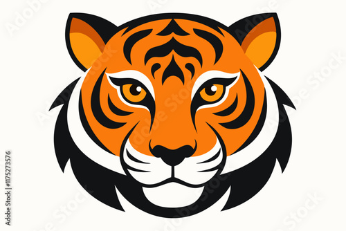 tiger head vector