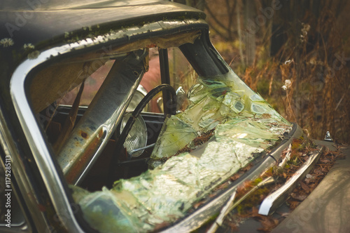 Abandoned car 