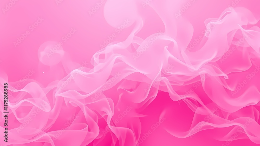 Fototapeta premium Pink smoke background AI, Pink smoke background , pink rose petals background