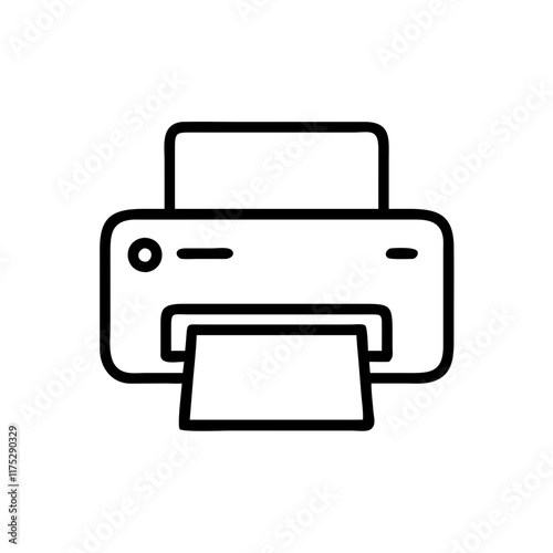 computer printer icon design
