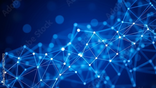 abstract blue background with stars