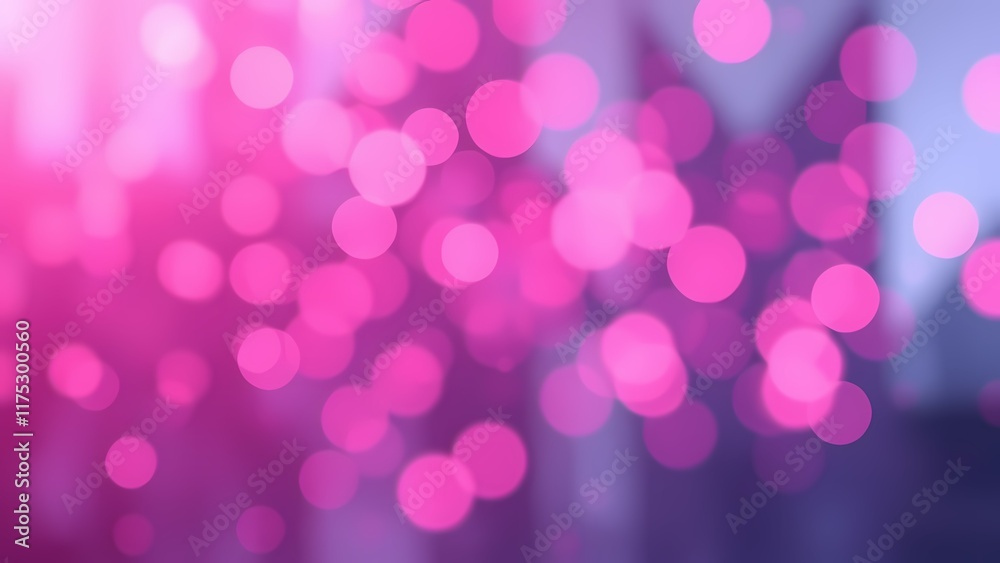 Pink abstract background with bokeh AI Pink abstract background with bokeh AI