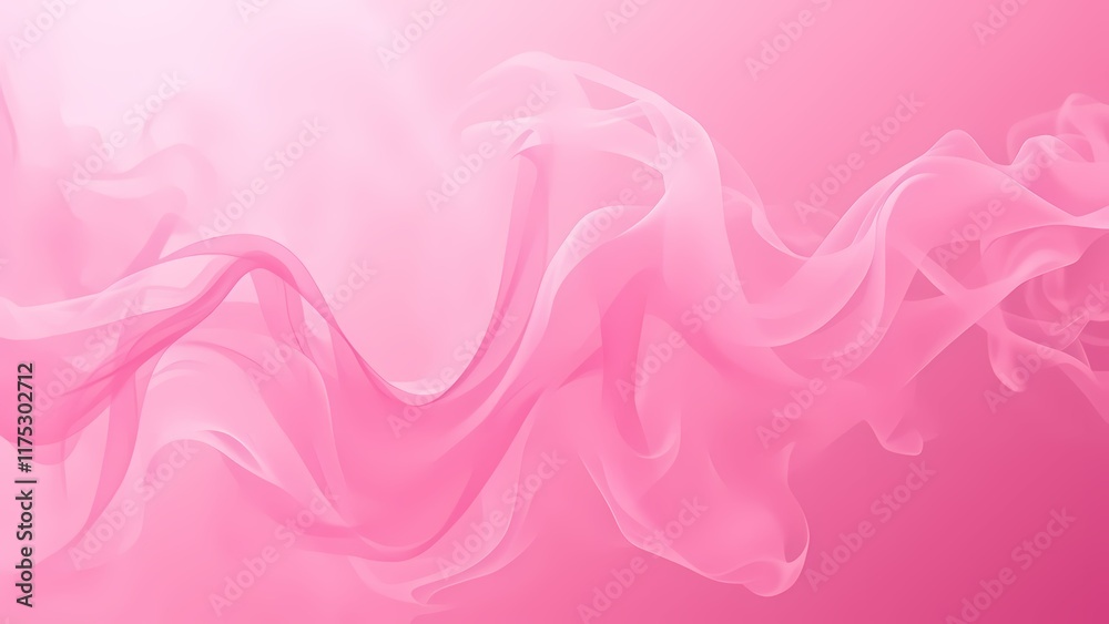 Pink smoke on white AI, abstract smoke background Pink smoke on white AI, abstract smoke background