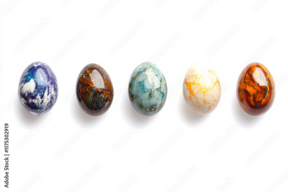 Colorful Handmade Easter Eggs Crafted With Intricate Designs for Spring Celebrations Colorful Handmade Easter Eggs Crafted With Intricate Designs for Spring Celebrations