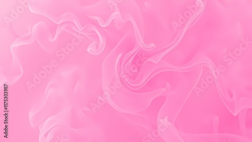 Pink smoke on white AI, abstract smoke background