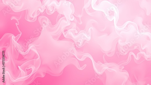 Pink smoke on white, pink smoke background AI