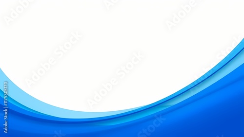 abstract blue wave background