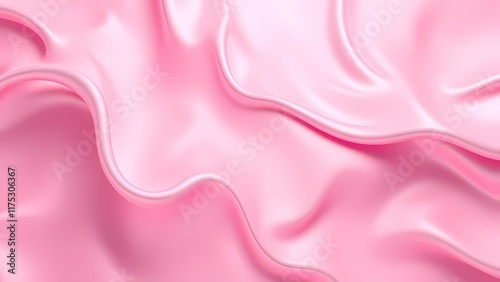 pink silk background AI