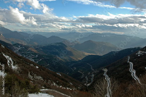 Tableau sur toile Col de Rousset, Le plateau en hiver, Parc naturel régional du Vercors, 26, Drôme