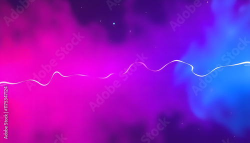 Electric Glow: Vibrant 4K Gradient Illustration in Neon Pink, Purple, and Blue.