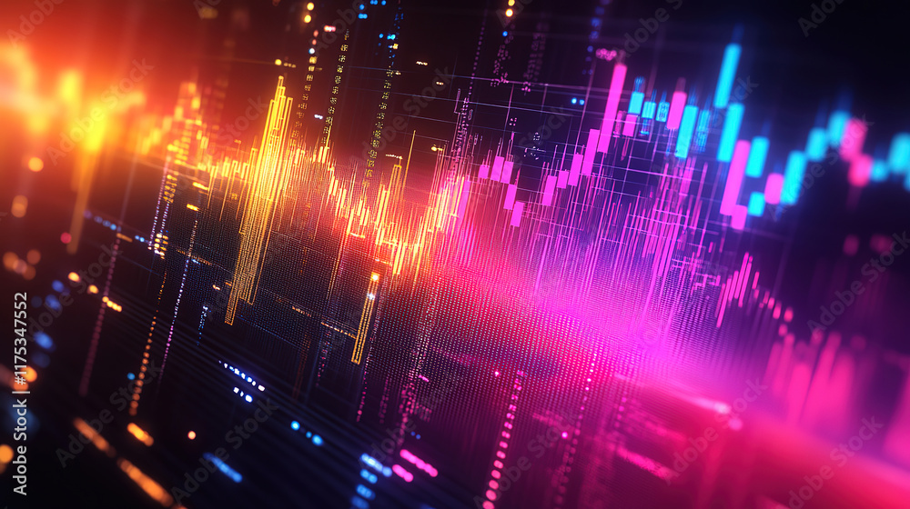 Obraz premium Creative Forex Trading Background with Currency Symbols