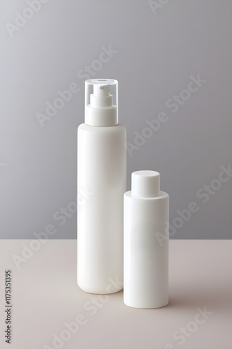 white plastic bottle