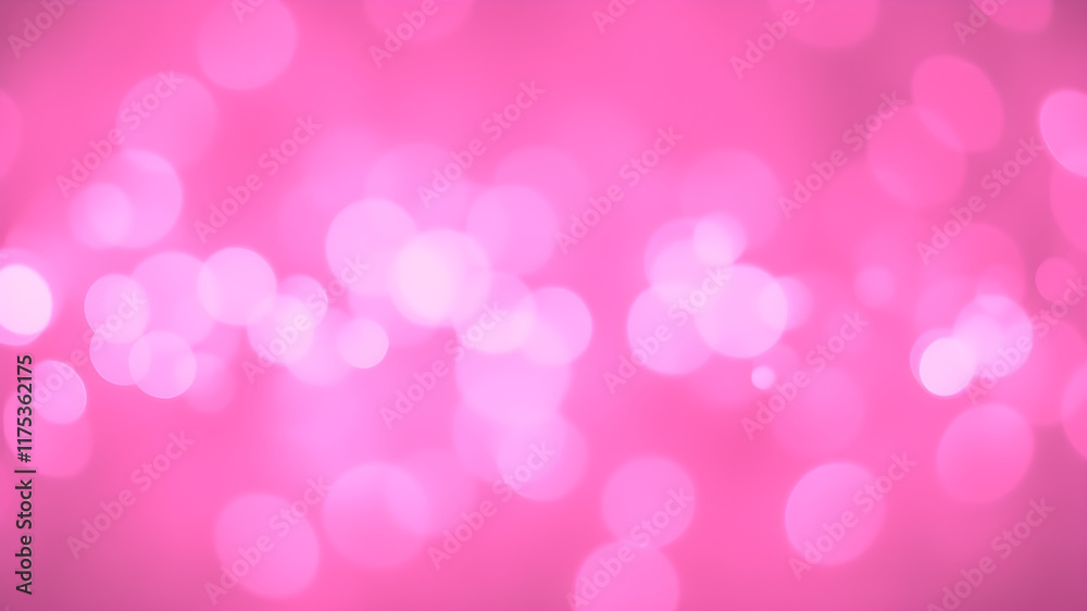 Pink glitter bokeh background with sparkling light, abstract defocused texture. Generative AI Pink glitter bokeh background with sparkling light, abstract defocused texture. Generative AI