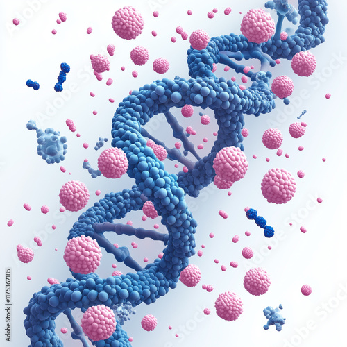 DNA replication process and virus