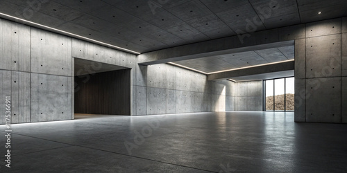 An Advanced High-End Concrete Interior with an Emphasis on Modern Design