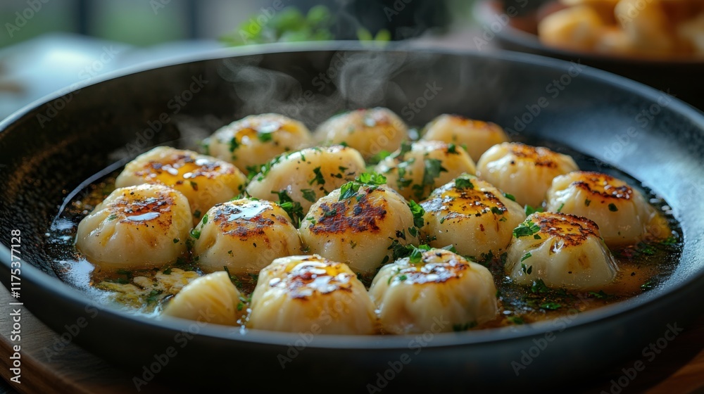 Steaming Hot Delicious Dumplings Transparent Background. Steaming Hot Delicious Dumplings Transparent Background.