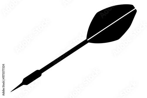 black and white darts