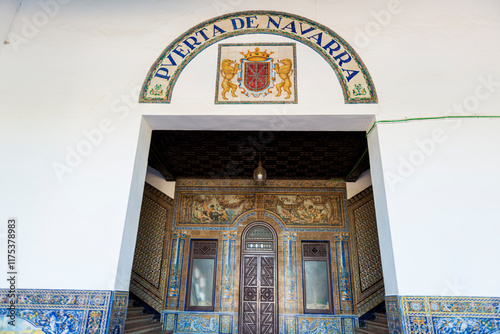 Wallpaper Mural PUERTA DE NAVARRA PLAZA ESPAÑA SEVILLA 2024 Torontodigital.ca