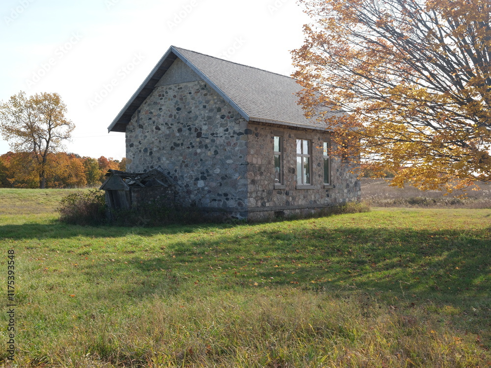 Obraz premium One Room Schoolhouse