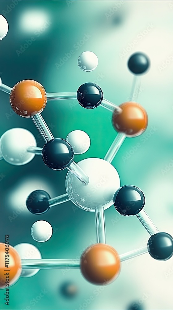 Exploring the Intricate World of Molecular Structures With Captivating Colors and Forms