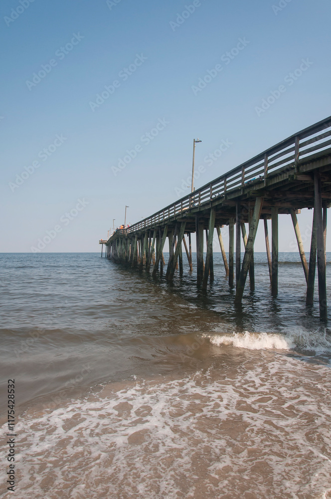 Fototapeta premium virginia beach fishing pier virginia