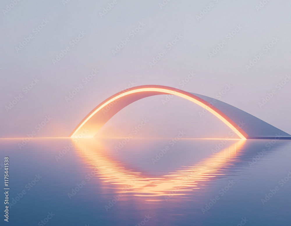 Illuminated Arch Bridge Illuminated Arch Bridge