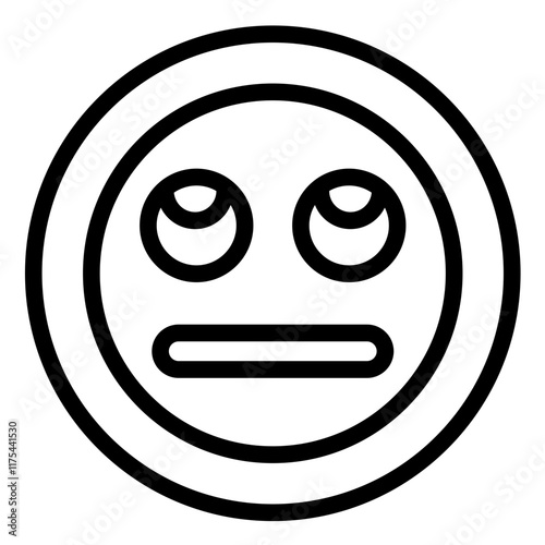 Face with Rolling Eyes Icon