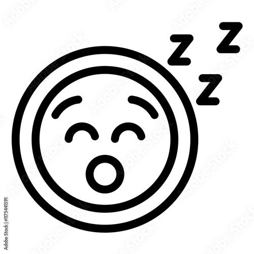 Sleepy Face Icon