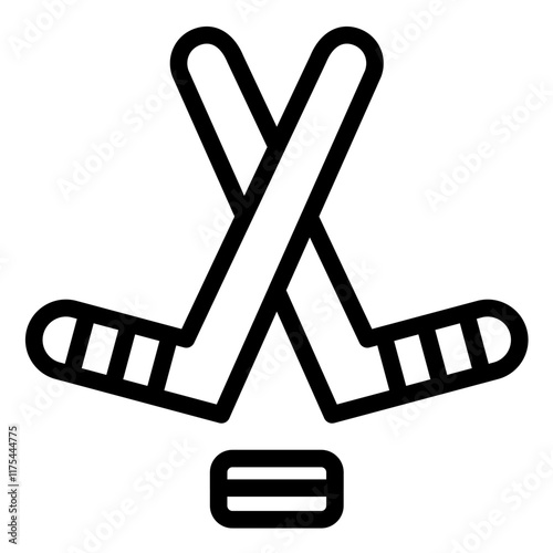 Ice Hockey Icon