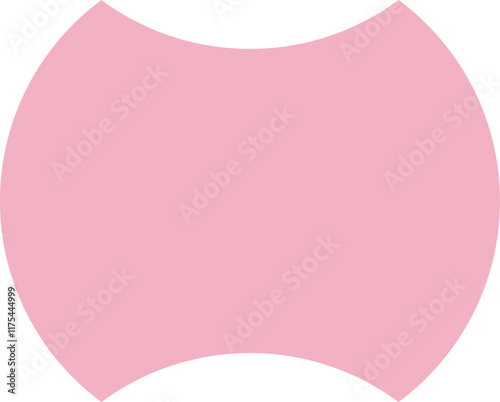 Minimal brutalist geometry vector illustration