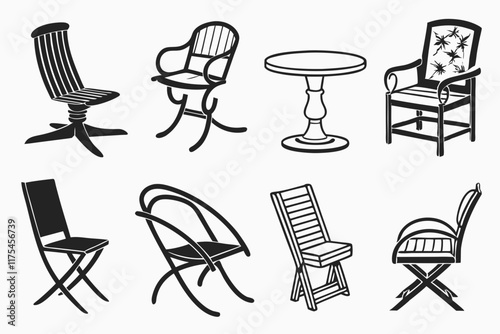 set of chairs