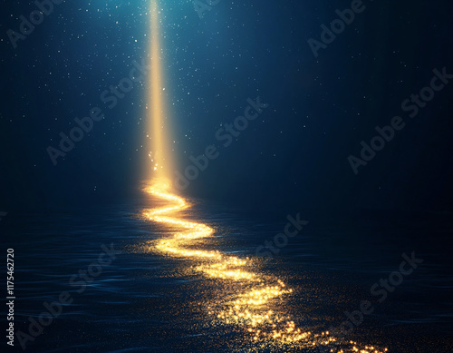 Golden Stardust Path