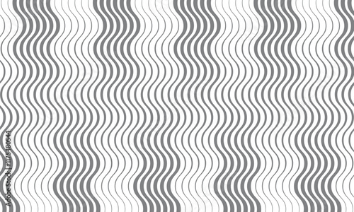 abstract grey oblique edgy irregular smooth wave line pattern suitable for background. photo