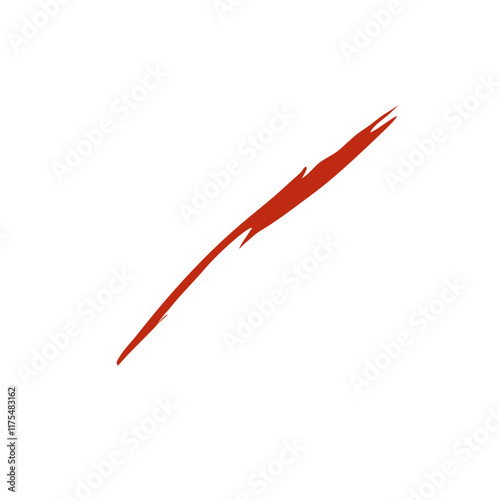 Bloody claw marks vector