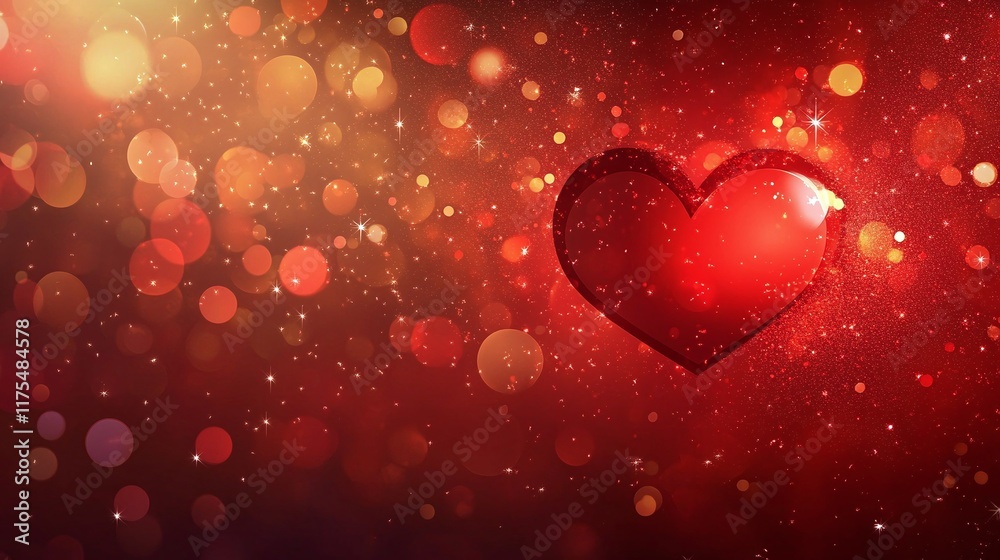Nice Happy Valentines Day Background With Heart Shape Nice Happy Valentines Day Background With Heart Shape