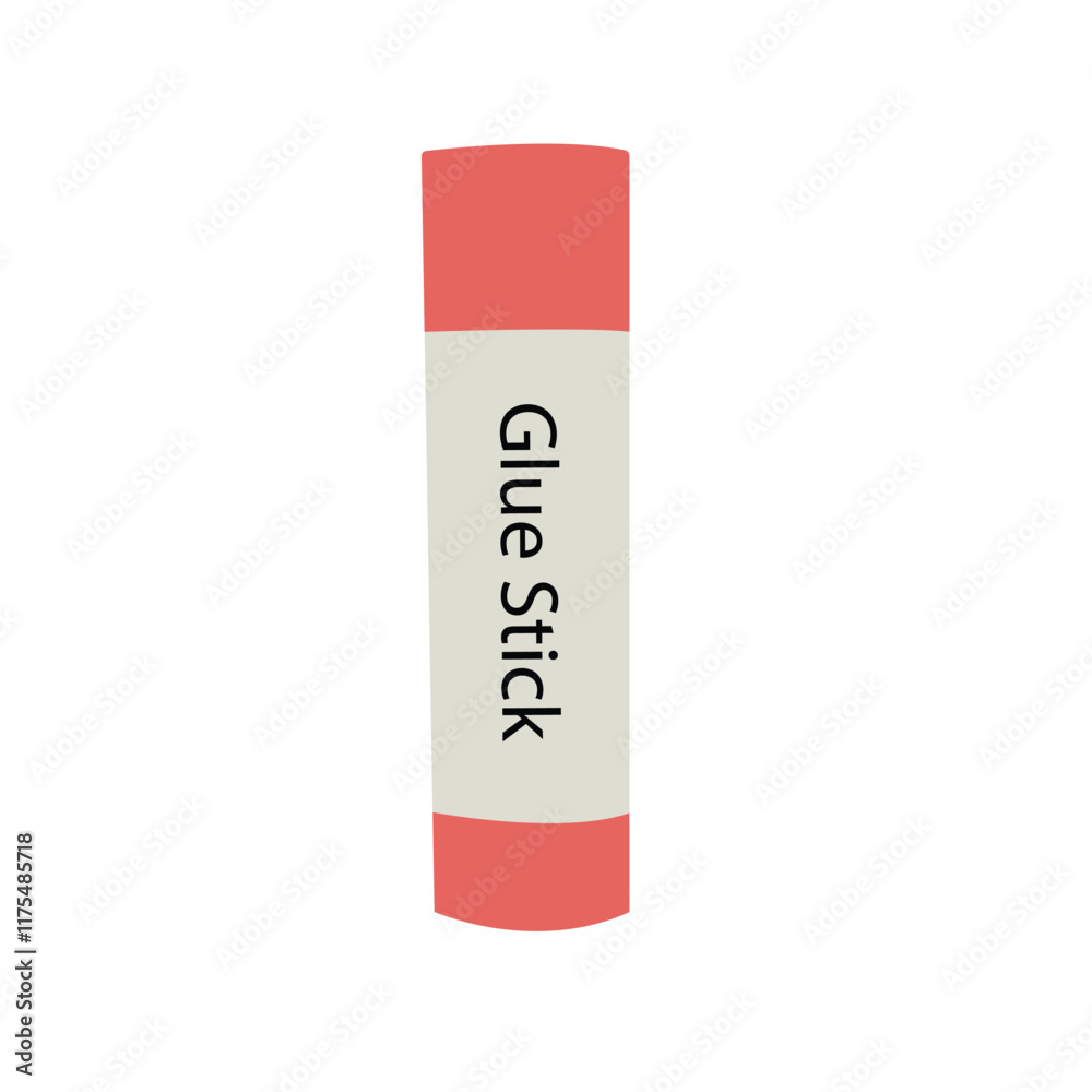 Glue stick illustration isolated on a white background Glue stick illustration isolated on a white background