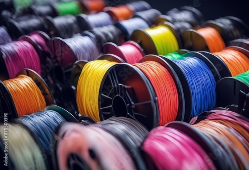 3d mo printing filaments 3d printing multicolored close plastic spools printer