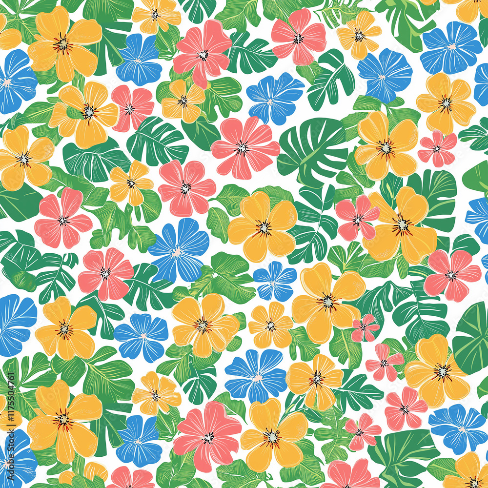 Flower pattern for background, wallpaper, textiles. Flower pattern for background, wallpaper, textiles.