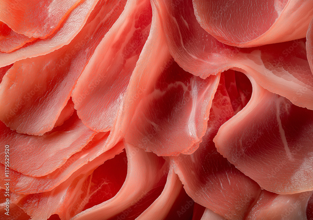 Selected Ham Slices, Layered and Tempting Selected Ham Slices, Layered and Tempting