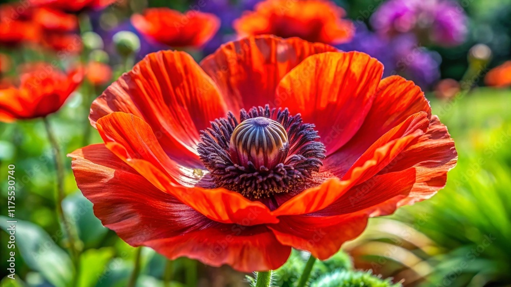 Close up macro of a vibrant poppy flower, poppy, flower, close up, macro, vibrant, red, petals, blooming, garden, nature, beauty
Close up macro of a vibrant poppy flower, poppy, flower, close up, macro, vibrant, red, petals, blooming, garden, nature, beauty